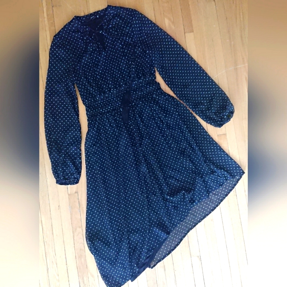 Vero Moda Black Asymmetrical Dress, size 2